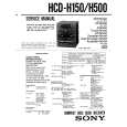 SONY HCDH150 Service Manual cover photo