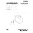 SONY KVXF34M31 Service Manual cover photo