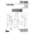 SONY STRD365 Service Manual cover photo