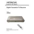 HITACHI HDB65 Owner's Manual cover photo