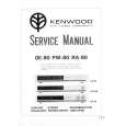 KENWOOD GE-80 Service Manual cover photo
