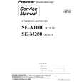 PIONEER SE-M280/XCN1/E Service Manual cover photo
