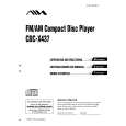 AIWA CDC-X437 Owner's Manual cover photo