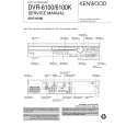 KENWOOD DVT6100 Service Manual cover photo