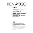 KENWOOD C929 Owner's Manual cover photo