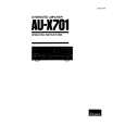 SANSUI AU-X701 Owner's Manual cover photo