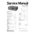 TECHNICS SUV670 Service Manual cover photo