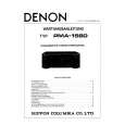 DENON PMA1560 Service Manual cover photo