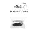 LUXMAN P102 Service Manual cover photo