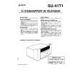 SONY SU41T1 Owner's Manual cover photo
