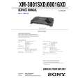 SONY XM6001GXD Service Manual cover photo