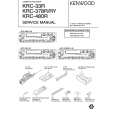 KENWOOD KRC33 Service Manual cover photo