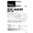 PIONEER SX121 Service Manual cover photo