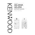 KENWOOD AG-203A Service Manual cover photo