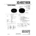 SONY XS-6937 Service Manual cover photo