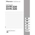 PIONEER DVR-220 Owner's Manual cover photo