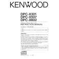 KENWOOD DPCX301 Owner's Manual cover photo