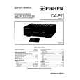 FISHER CAP7 Service Manual cover photo