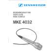 SENNHEISER MKE 4032 Owner's Manual cover photo
