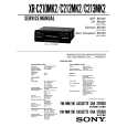 SONY XRC210MK2 Service Manual cover photo