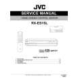 JVC RXES1SLEU Service Manual cover photo