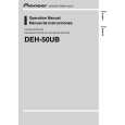 PIONEER DEH-50UB/X1P/EW5 Owner's Manual cover photo
