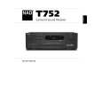 NAD T752 Owner's Manual cover photo
