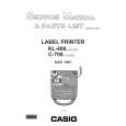 CASIO C700 Service Manual cover photo