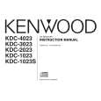 KENWOOD KC3023 Owner's Manual cover photo