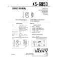 SONY XS6953 Service Manual cover photo