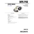 SONY MPKPHB Service Manual cover photo