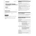 SONY BM575 Owner's Manual cover photo