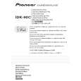 PIONEER IDK-90C/XCN/WL5 Owner's Manual cover photo