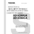 TOSHIBA SDV280UA Service Manual cover photo