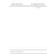 HITACHI CS2872TA Service Manual cover photo