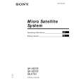SONY SAVE702 Owner's Manual cover photo