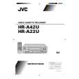 JVC HR-A22U Owner's Manual cover photo