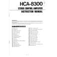 HITACHI HCA-8300 Owner's Manual cover photo