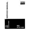 NAD 402 Service Manual cover photo