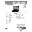 SONY PSLX50/P Service Manual cover photo