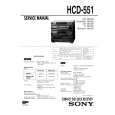 SONY SEN551CD Service Manual cover photo
