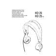 SENNHEISER HD 25 Owner's Manual cover photo