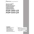 PIONEER PDP-S52-LR Service Manual cover photo