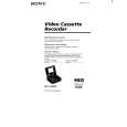 SONY GV-A500 Owner's Manual cover photo