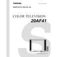 TOSHIBA 20AF41 Service Manual cover photo