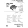 SONY DE446CK Service Manual cover photo