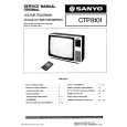 SANYO CTP8101 Service Manual cover photo