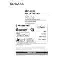 KENWOOD KDC-X996 Quick Start cover photo