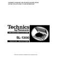 TECHNICS SL-1300 Owner's Manual cover photo