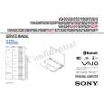 SONY VGN250FP Service Manual cover photo